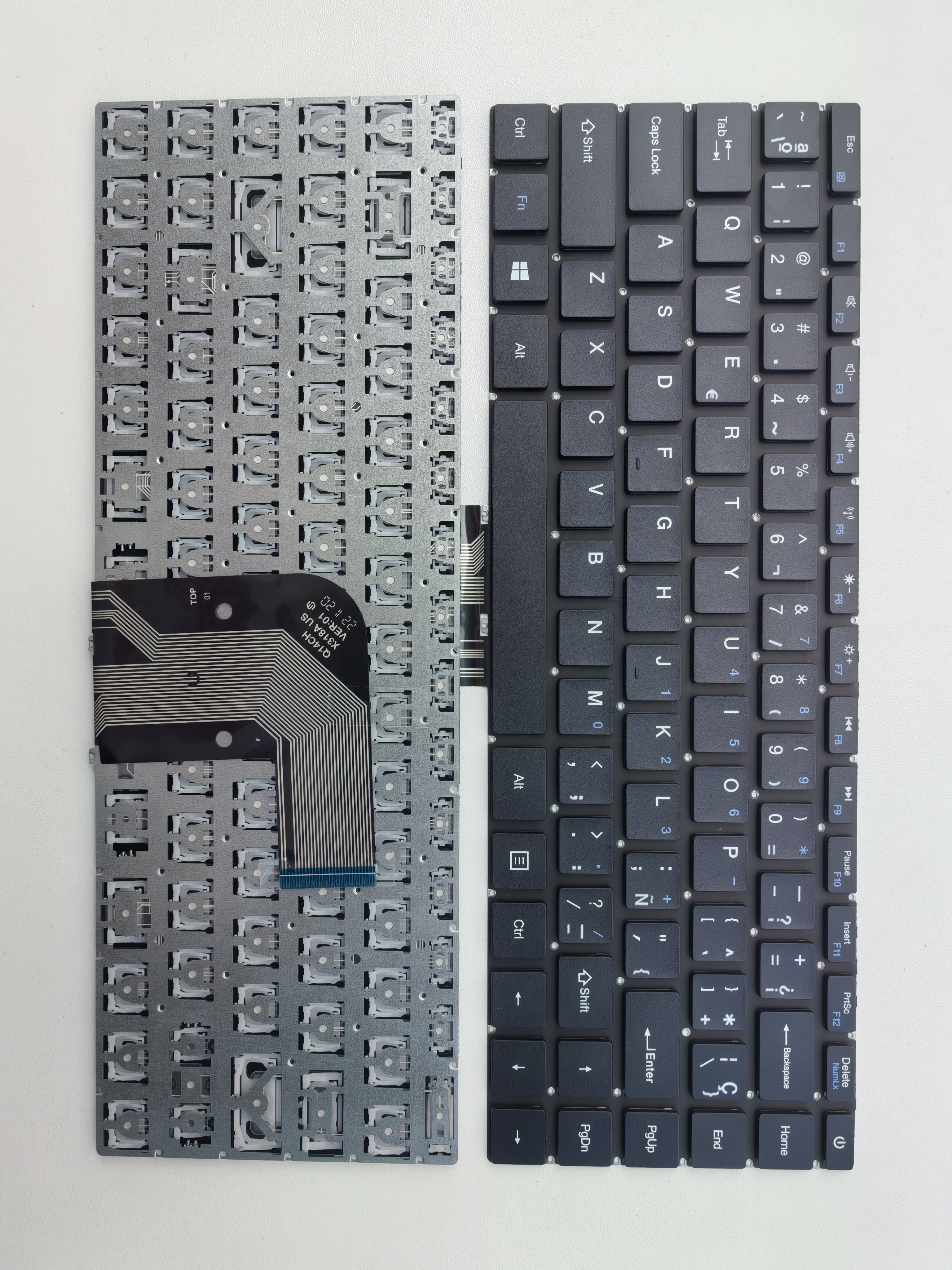 Picture of New Replacement Laptop Keyboard For GATEWAY GWTN133-1/TECLAST F7 PLUS 2 small carriage return BLACK SP Layout